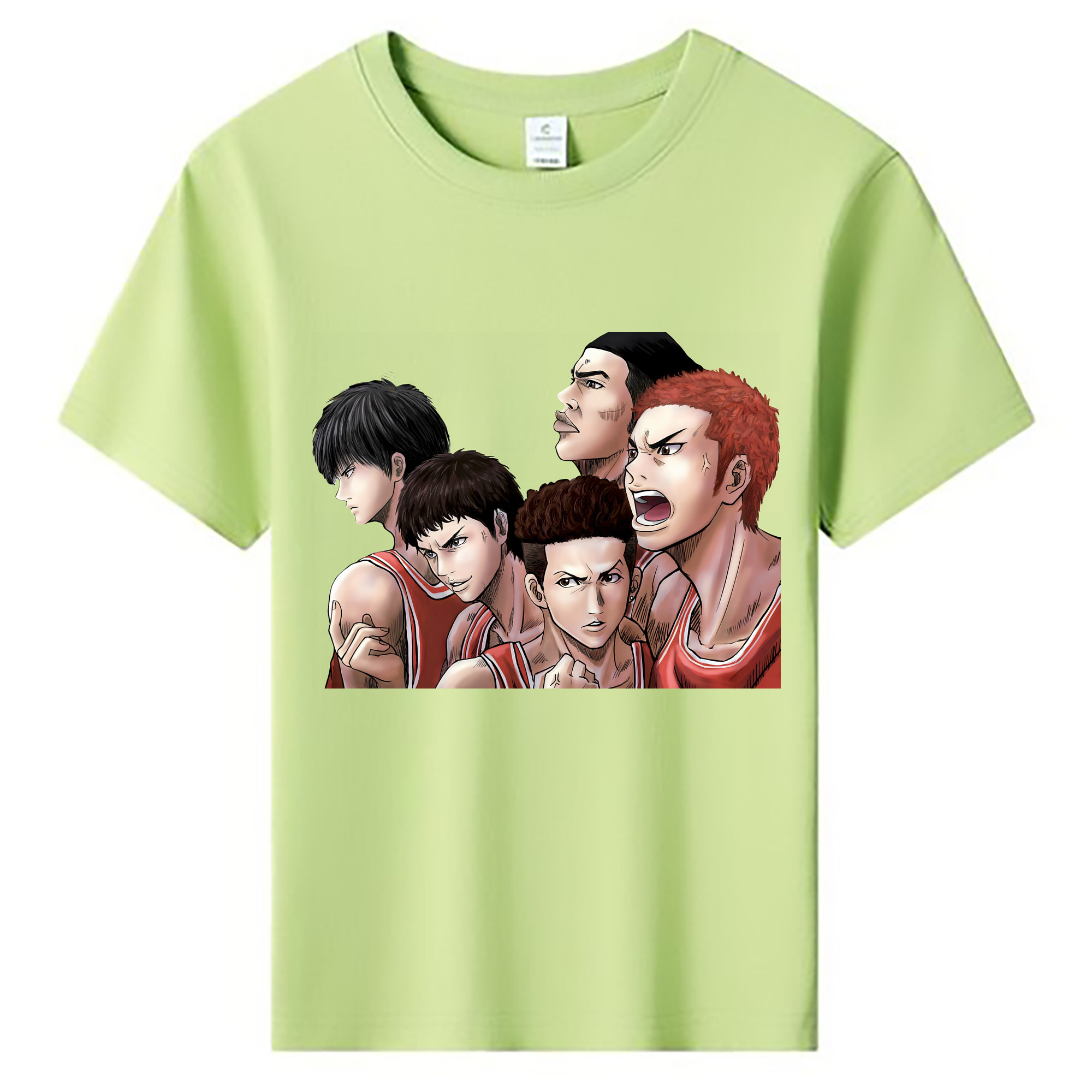 （画像用） SLAM DUNK／スラムダンク 綿100％キッズTシャツ（フロントプリント）